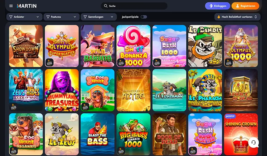 Martin Casino Spielautomaten